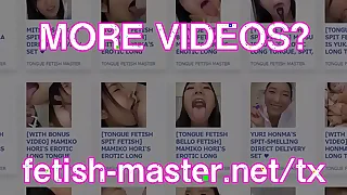 Japanese Asian Tongue Spit Face Parfum Licking Sucking Kissing Handjob Fetish - More at fetish-master.net